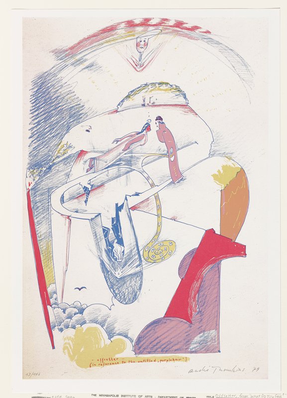 Offsetter, André Thomkins, 1979