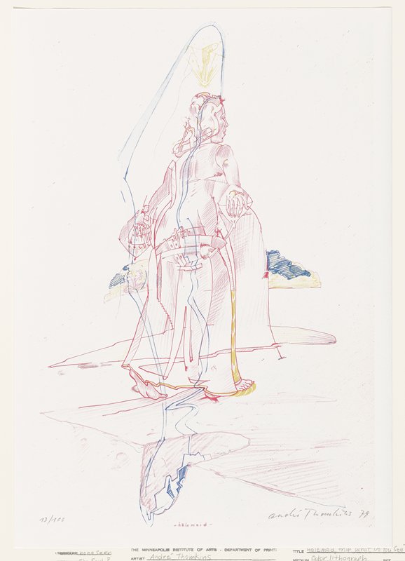 Halemaid, André Thomkins, 1979