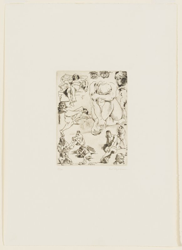 Figure Studies, Karl Hagedorn, 1966