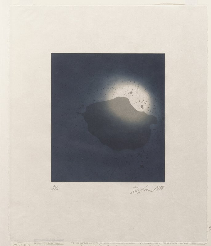 Untitled, from Moon Series, Joe Goode, 1998