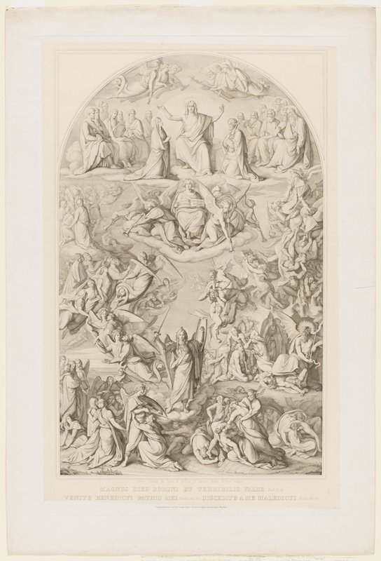 Last Judgement, After Peter von Cornelius, 19th century