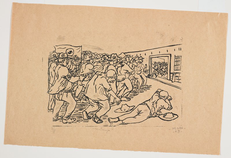 Massacre, Francisco Mora, 1943