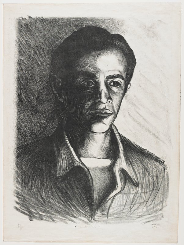 Self-Portrait, Francisco Mora, 1944