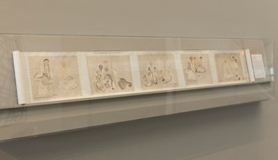 The Eighteen Lohans, Leng Mei, c. 1690