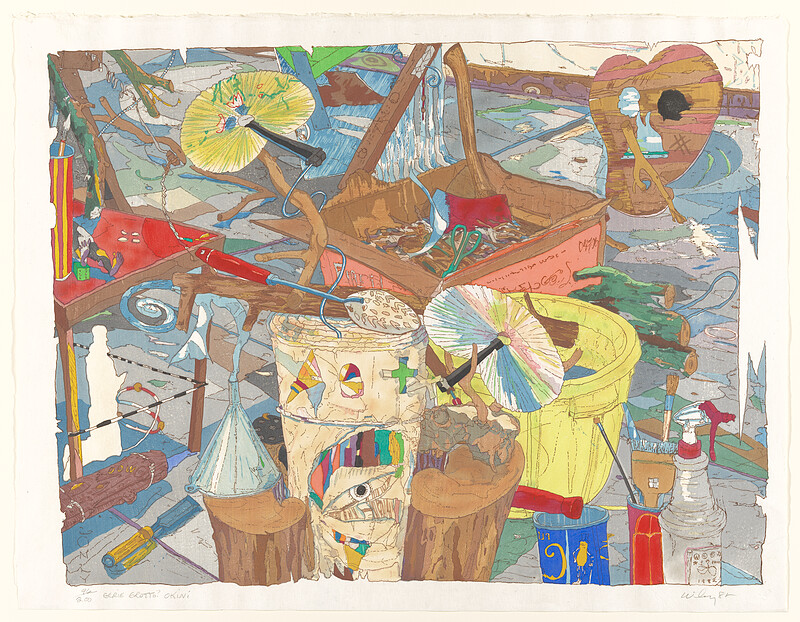 Eerie Grotto? Okini, William T. Wiley, 1982