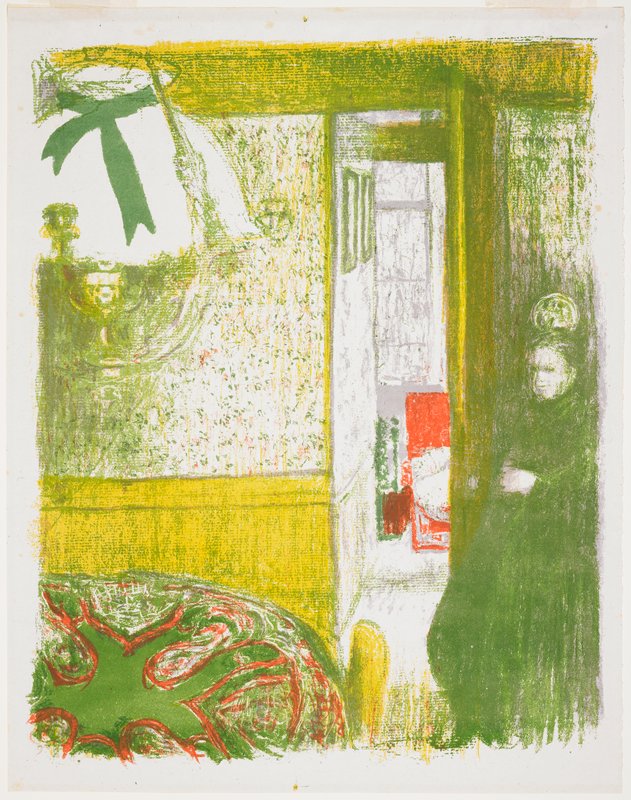 Interior with Hanging Lamp, Edouard Vuillard, 1899