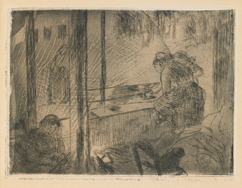 The Laundresses, Edgar Degas, c. 1880–82