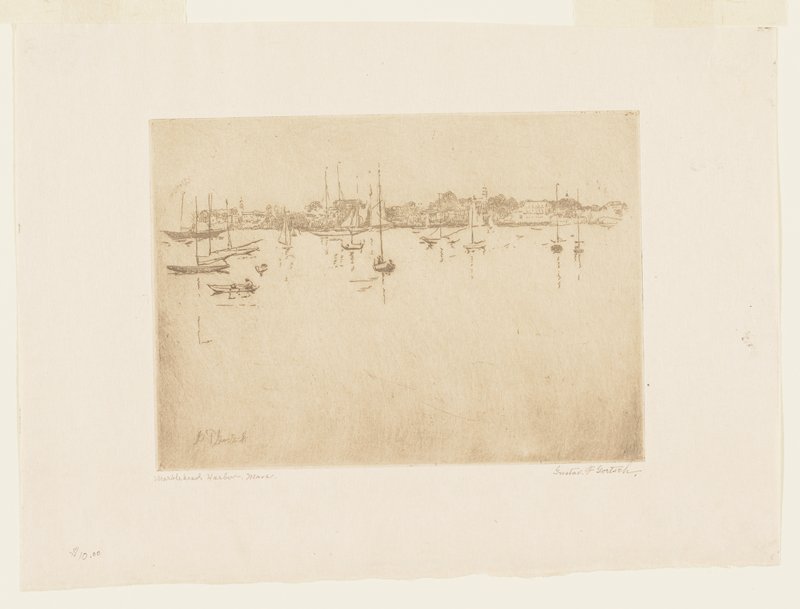 Marblehead Harbor, Massachusetts, Gustav F. Goetsch, early 20th century