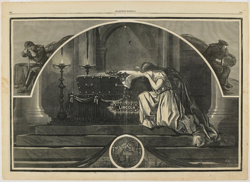 Lincoln, after Thomas Nast, April 29, 1865