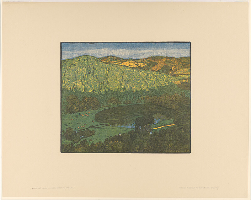 Kleiner See, Adolf Zdrasila, 1909