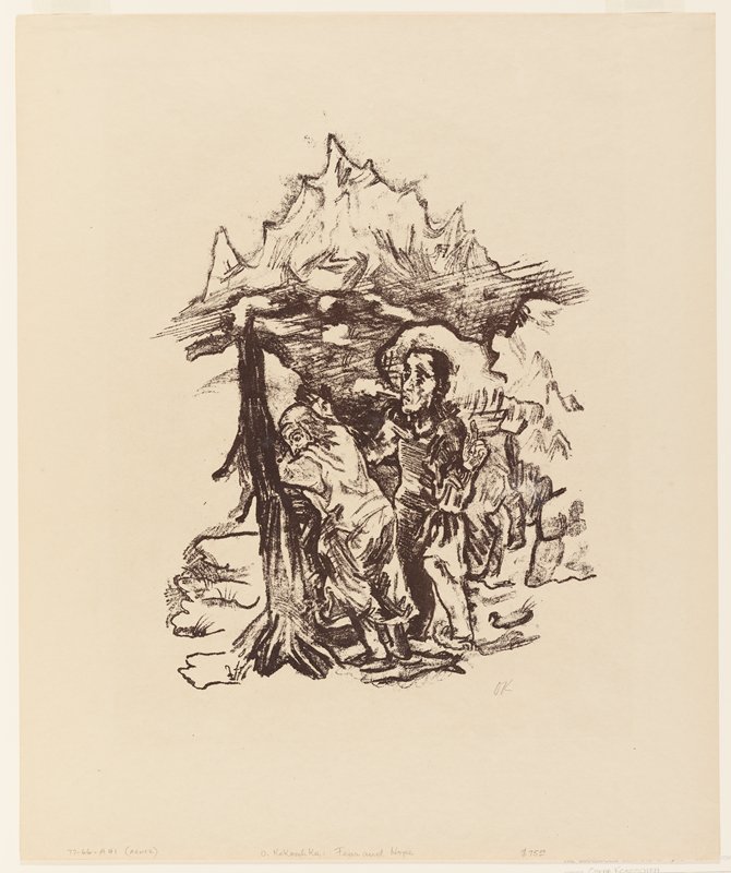 Fear and Hope, Oskar Kokoschka, 1914