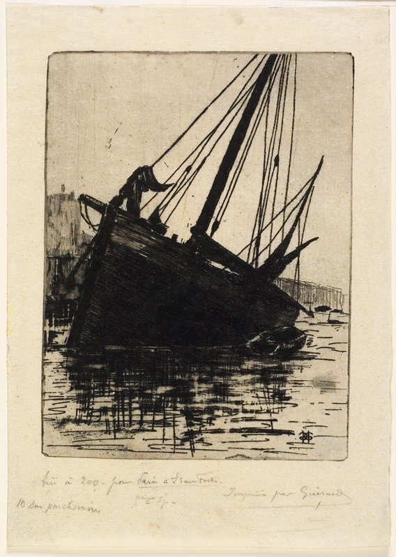 Stranded, Henri-Charles Guérard, c. 1888