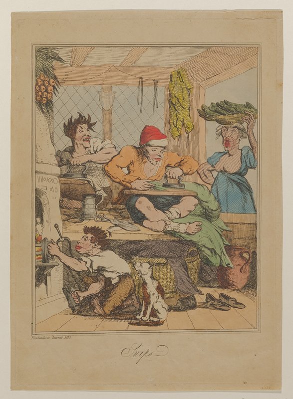 Snips, Thomas Rowlandson, 1815