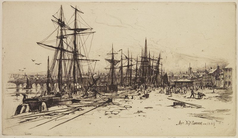 Ayr, D. Y. Cameron, 1889