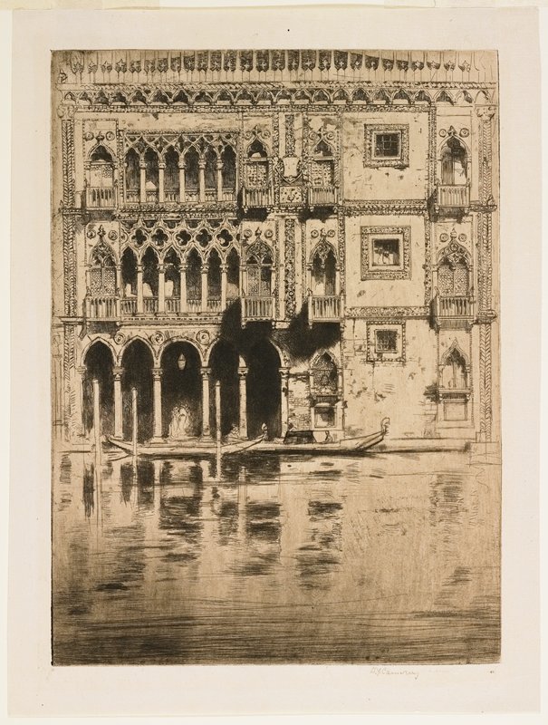 Ca d'Oro, D. Y. Cameron, 1900