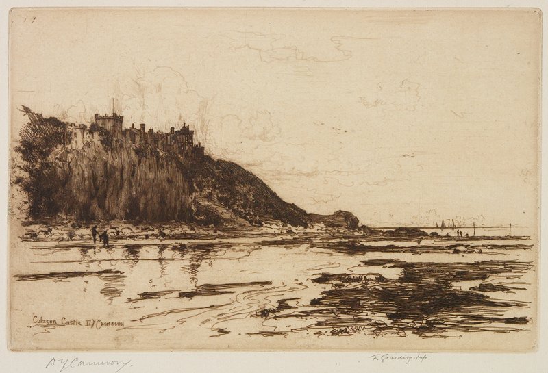 Culzean Castle, D. Y. Cameron, 1889