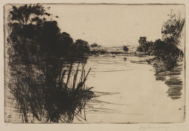 Speyside, D. Y. Cameron, 1888–92