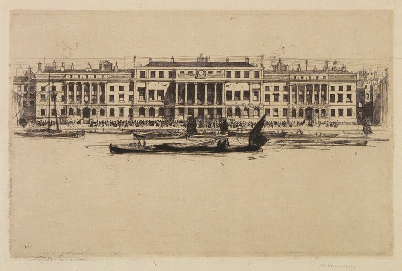 Customs House, D. Y. Cameron, 1899