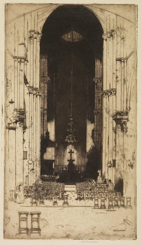 St. Laumer, Blois, D. Y. Cameron, 1903