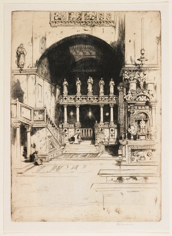 St. Mark's, No. 3, D. Y. Cameron, 1900