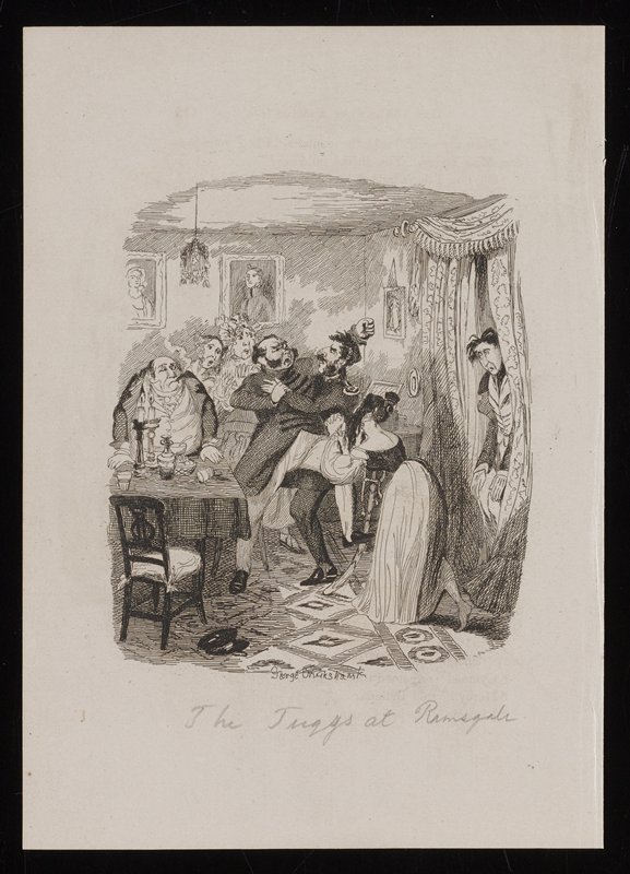 The Tuggs at Ramsgate, George Cruikshank, 19th century