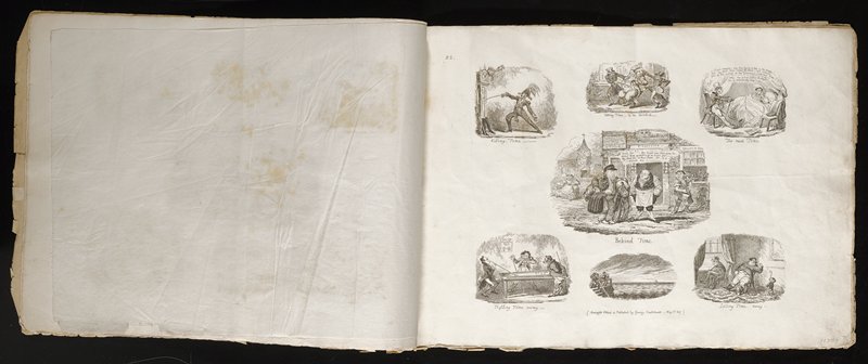 Behind Time, George Cruikshank, 1827