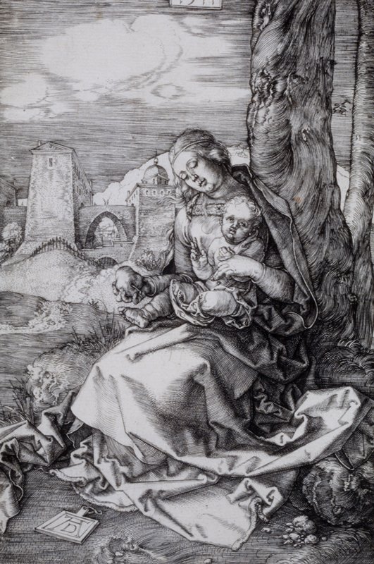The Virgin with the Pear, Albrecht Dürer, c. 1511