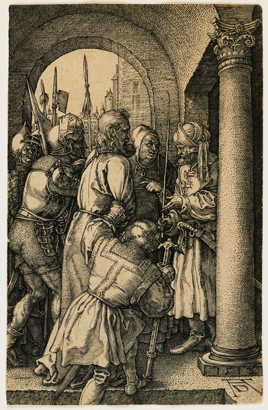 Christ before Pilate, Albrecht Dürer, c. 1512