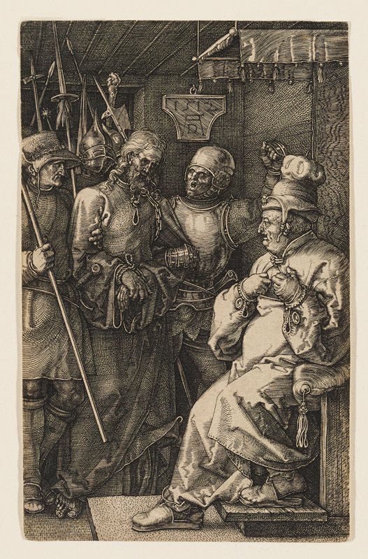 Christ Before Caiaphas, Albrecht Dürer, 1512