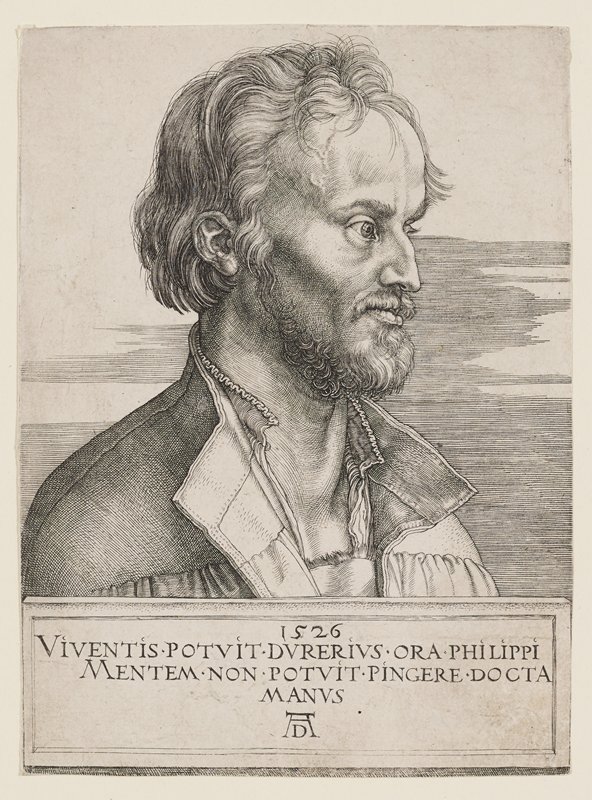 Philip Melancthon, Albrecht Dürer, 1526