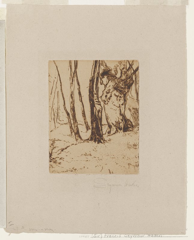 Stems, (A Study), Francis Seymour Haden, 1859