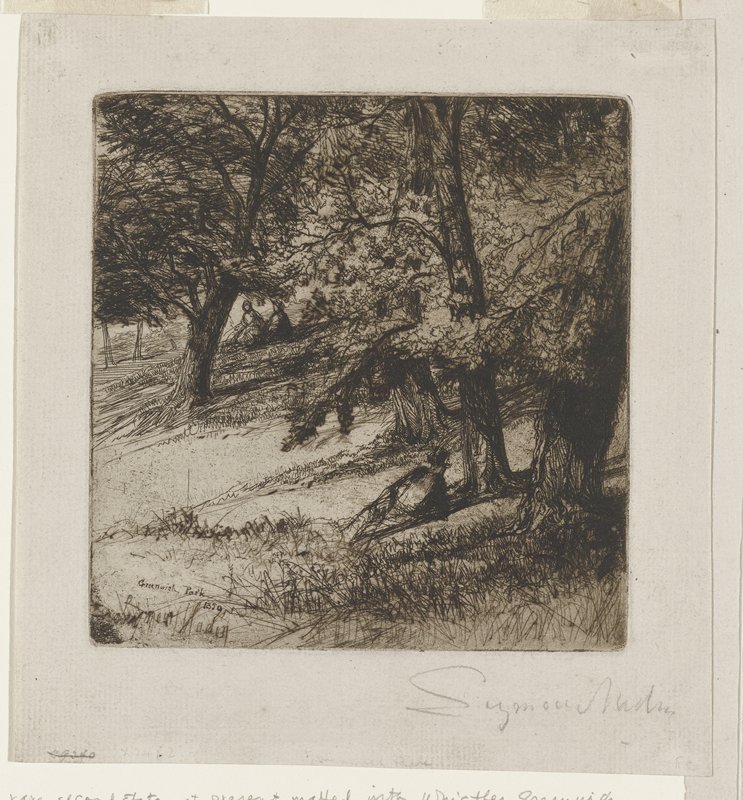 Sub Tegmine, Francis Seymour Haden, 1859