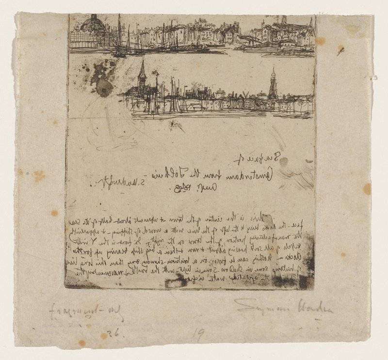 Amsterdam, Francis Seymour Haden, 1863