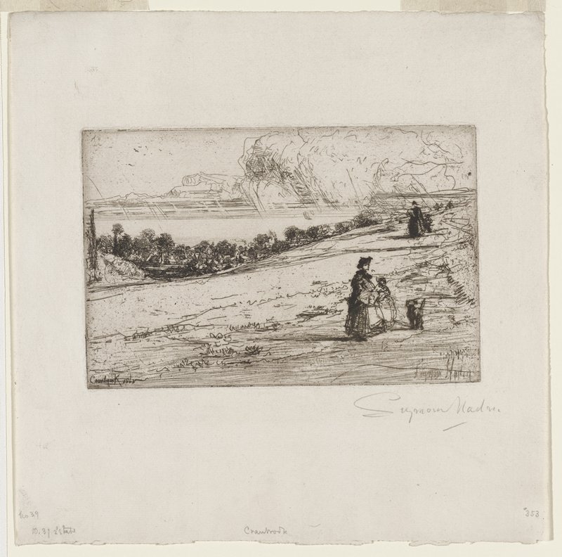 Cranbrook, Francis Seymour Haden, 1863
