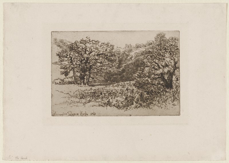 The Herd, Francis Seymour Haden, 1868