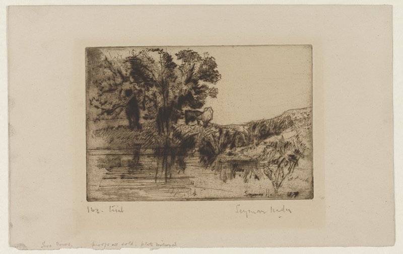 Two Cows, Francis Seymour Haden, 1878