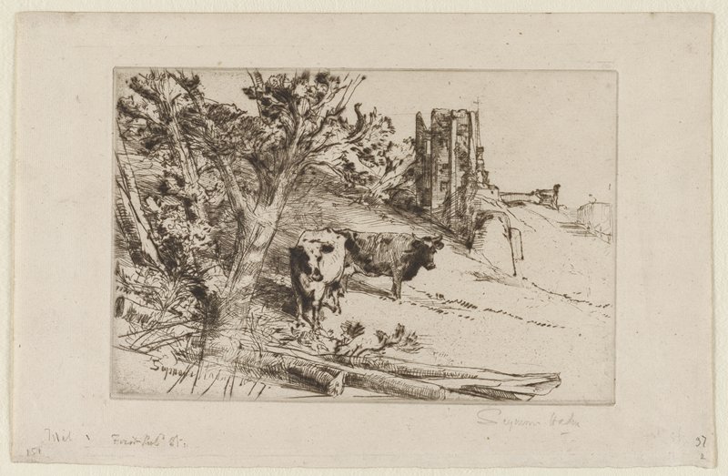 The Keep, Francis Seymour Haden, 1877