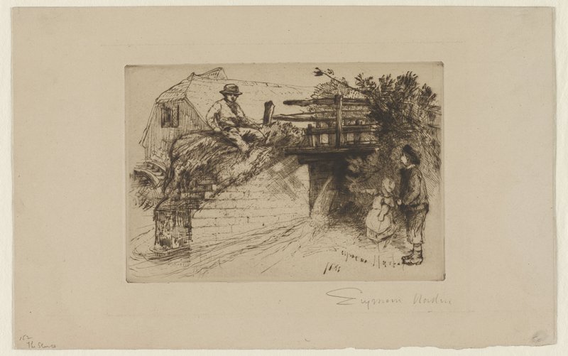 The Sluice, Francis Seymour Haden, 1877