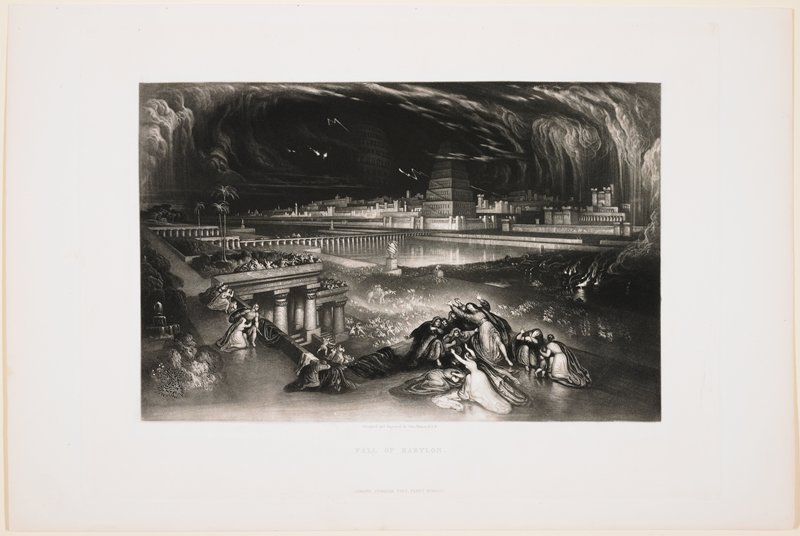 Fall of Babylon, John Martin, 1835 (1838 edition)