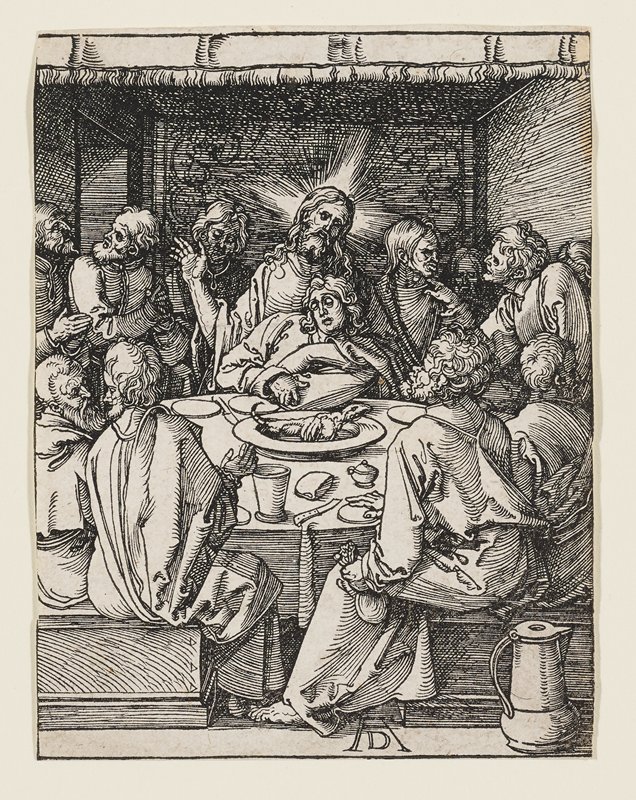 The Last Supper, Albrecht Dürer, 1523