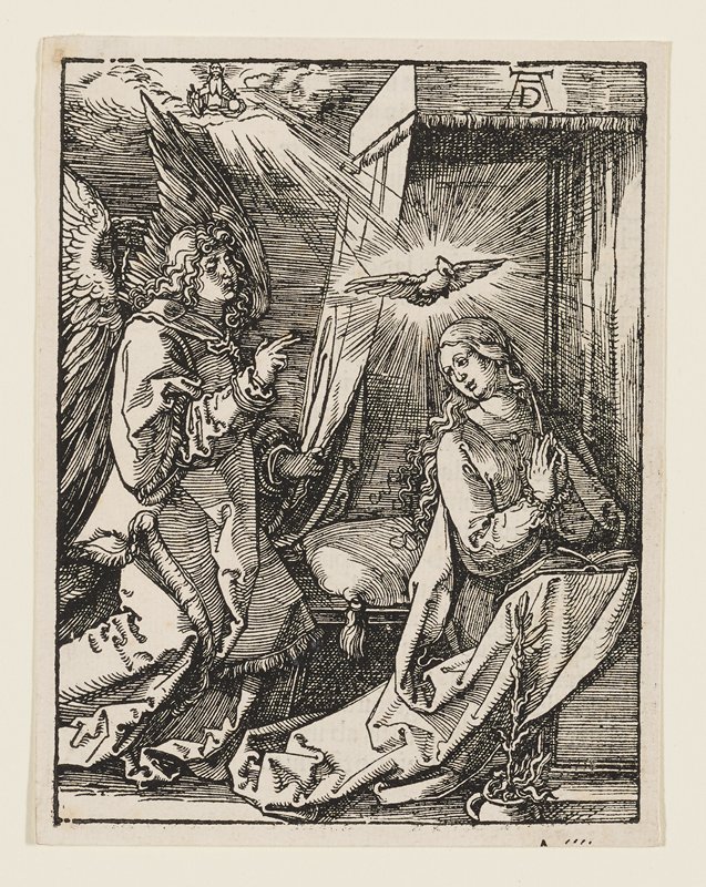 Annunciation, Albrecht Dürer, 1511