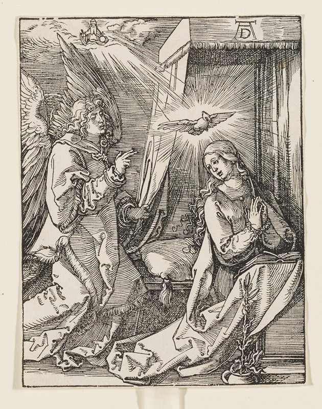 Annunciation (The Small Passion), Albrecht Dürer, 16th century