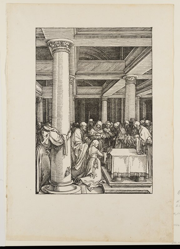 The Presentation in the Temple, Albrecht Dürer, 1505 (1511)