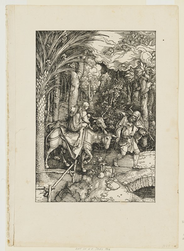 The Flight into Egypt, Albrecht Dürer, c. 1503