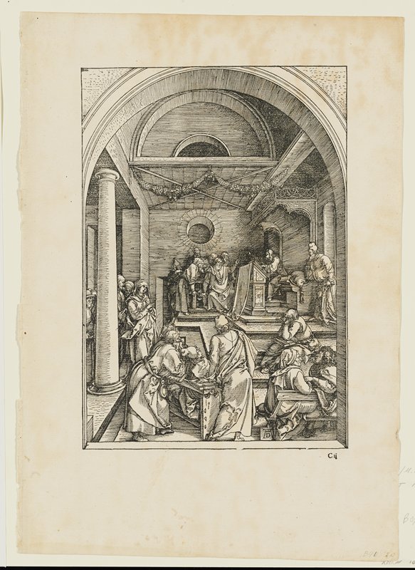 Christ Among the Doctors, Albrecht Dürer, 1503 (1511)
