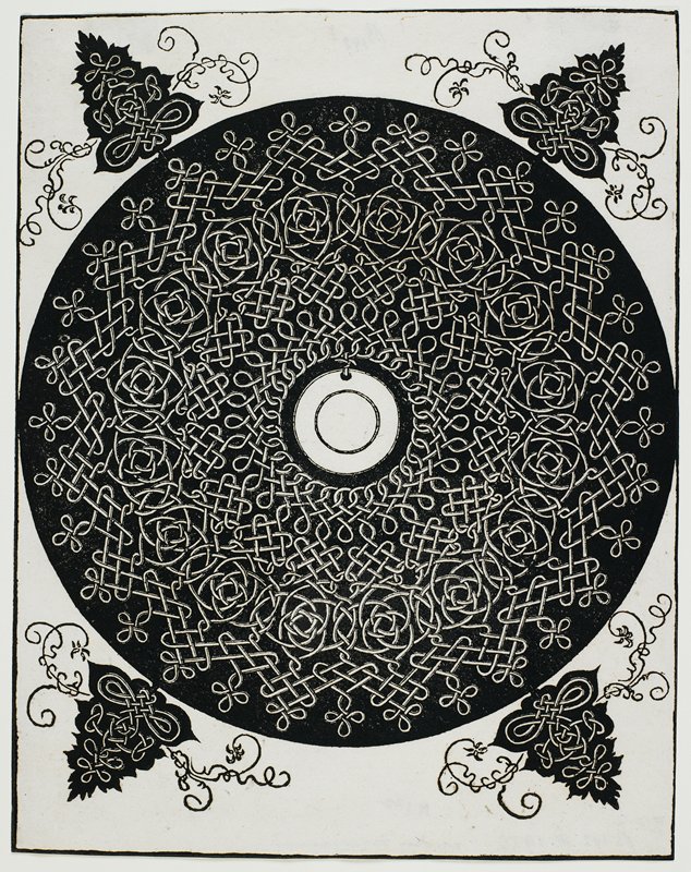 Knot with White Disk, Albrecht Dürer, 1505–1507