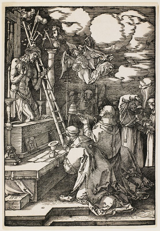 The Mass of Saint Gregory, Albrecht Dürer, 1511