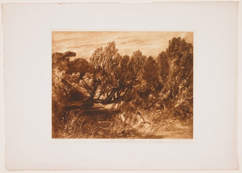 Pan and Syrinx (No. 2), Sir Frank Short, 19th century