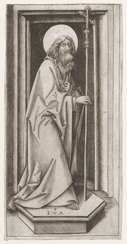 St. Philip, Israhel van Meckenem, 15th century