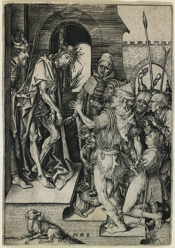 Ecce Homo, Martin Schongauer, c. 1480